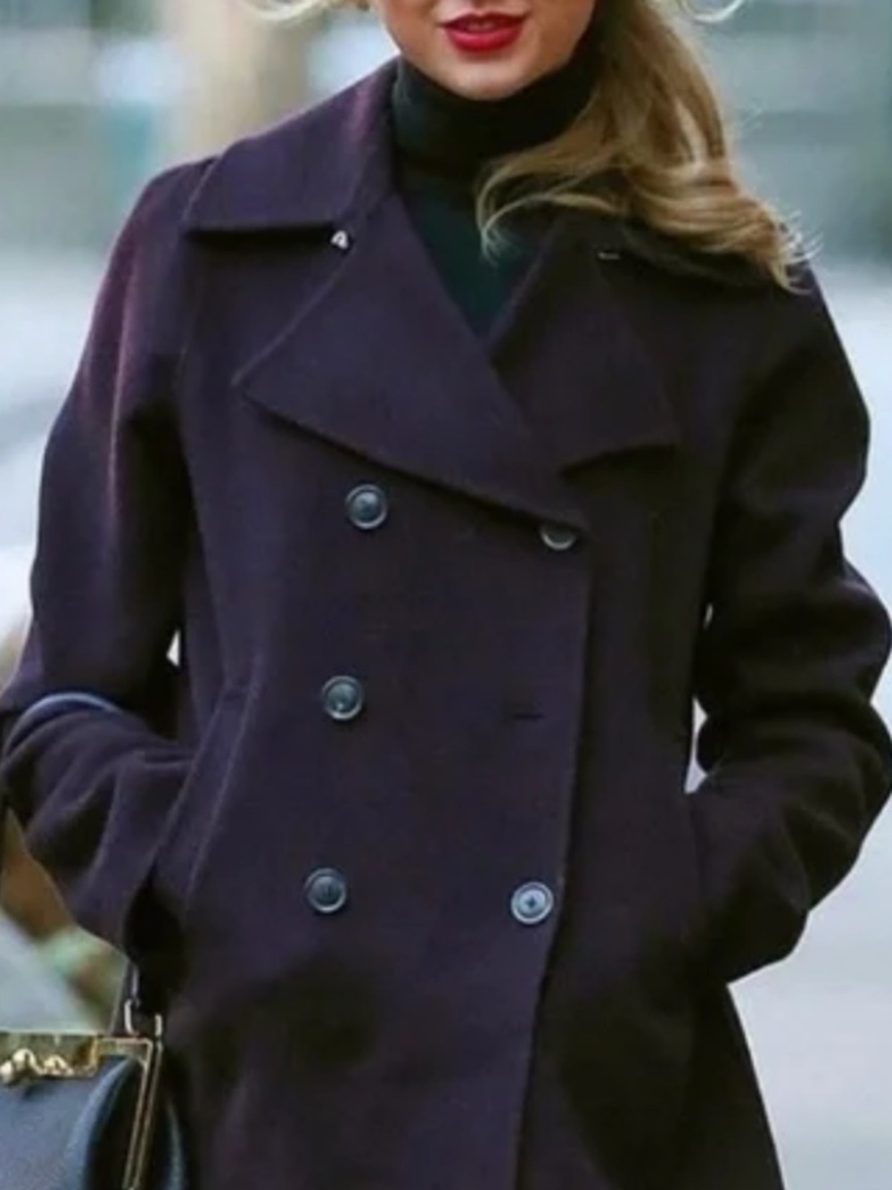 Vince Double-Breasted Pea Coat